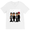 dobre twins dobre brother V-Neck Tee