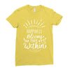 Happiness Ladies Fitted T-Shirt