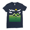 mountain Ladies Fitted T-Shirt