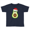 santa avocado Toddler T-shirt