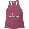 I Love Acupuncture Racerback Tank