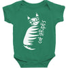 cat stripes Baby Bodysuit