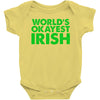world's okayest irish Baby Onesie