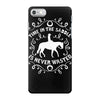 time in the saddle is never wasted iPhone 7 Case