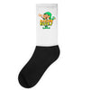 raised by elves elf christmas Socks