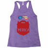 america 3 Racerback Tank