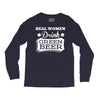 real women drink green beer Long Sleeve Shirts