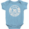 death before decaf Baby Bodysuit