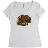 bigfoot of endor Women's Triblend Scoop T-shirt