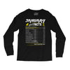 January Girl Facts Capricorn Long Sleeve Shirts