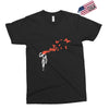 banksy headshot butterfly Exclusive T-shirt
