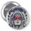 Kizil derili kiz Pin-back button