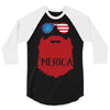 america 3 3/4 Sleeve Shirt
