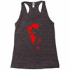 hellboy comic superhero cool Racerback Tank