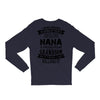 Super Cool Nana Of A Freaking Awesome Grandson Long Sleeve Shirts