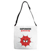 Superhero On The Way Adjustable Strap Totes