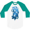 ninja kick ass clash 3/4 Sleeve Shirt