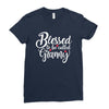 Blessed to be Called Granny Ladies Fitted T-Shirt
