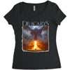 dracarys Women's Triblend Scoop T-shirt