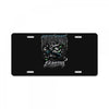 black bood License Plate