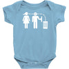bla bla bla  fun shirt herrentag kult Baby Onesie