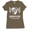 river plate de argentina futbol soccer Ladies Fitted T-Shirt