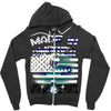 made in america 2 Zipper Hoodie