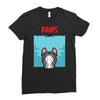 paws Ladies Fitted T-Shirt