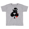 poker hat ace of spades Toddler T-shirt