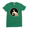 happy scottie halloween! Ladies Fitted T-Shirt