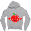 bad apple Zipper Hoodie
