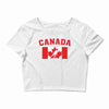 Canada Crop Top