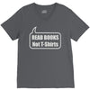 read books not t shirts (2) V-Neck Tee