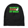 funny golf the older i get, ideal gift, birthday present Baby Beanies