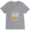 Legends are born in January V-Neck Tee