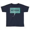 louder than words Toddler T-shirt