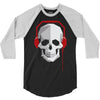 Sound Skull 3/4 Sleeve Shirt