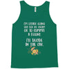 ice cream or a felony Tank Top
