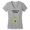 Powered By Avocado Women's V-Neck T-Shirt