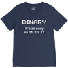 binary geek t shirt 2xl code funny pixels nerdy cpu linux programmer n V-Neck Tee