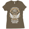I Own It Forever The Title Advertising Director Ladies Fitted T-Shirt