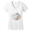 Forever Unicorn Women's V-Neck T-Shirt