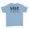 save black Youth Tee