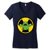 toxic monster Women's V-Neck T-Shirt