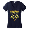 NEFFEX Women's V-Neck T-Shirt