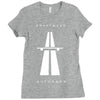 road autobahn Ladies Fitted T-Shirt