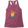 the magical kittencorn Racerback Tank