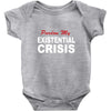 existential crisis Baby Bodysuit