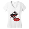 pirate ultimate disc Women's V-Neck T-Shirt