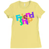 friend ship Ladies Fitted T-Shirt